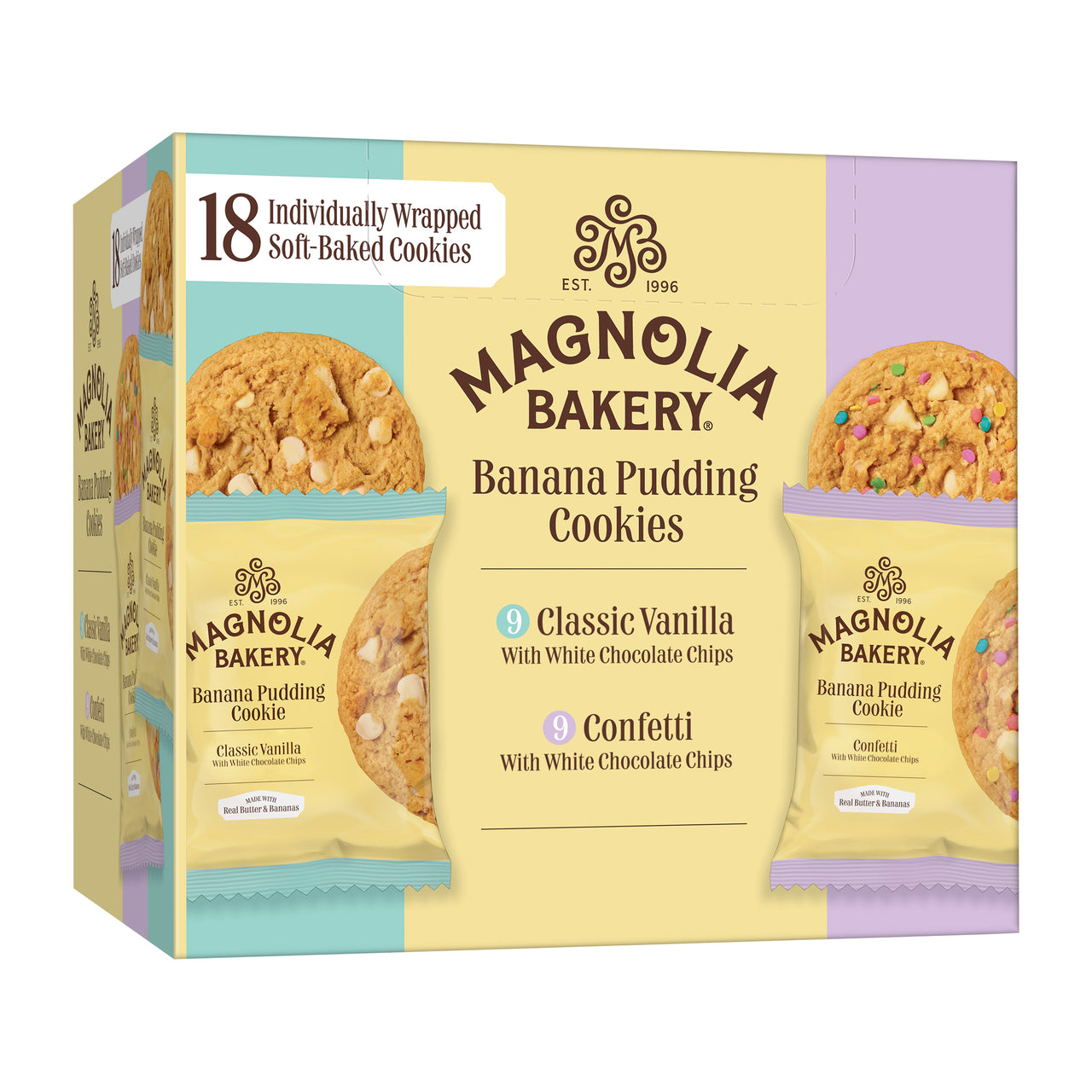 Banana Pudding Cookies - 18 ct. Value Pack