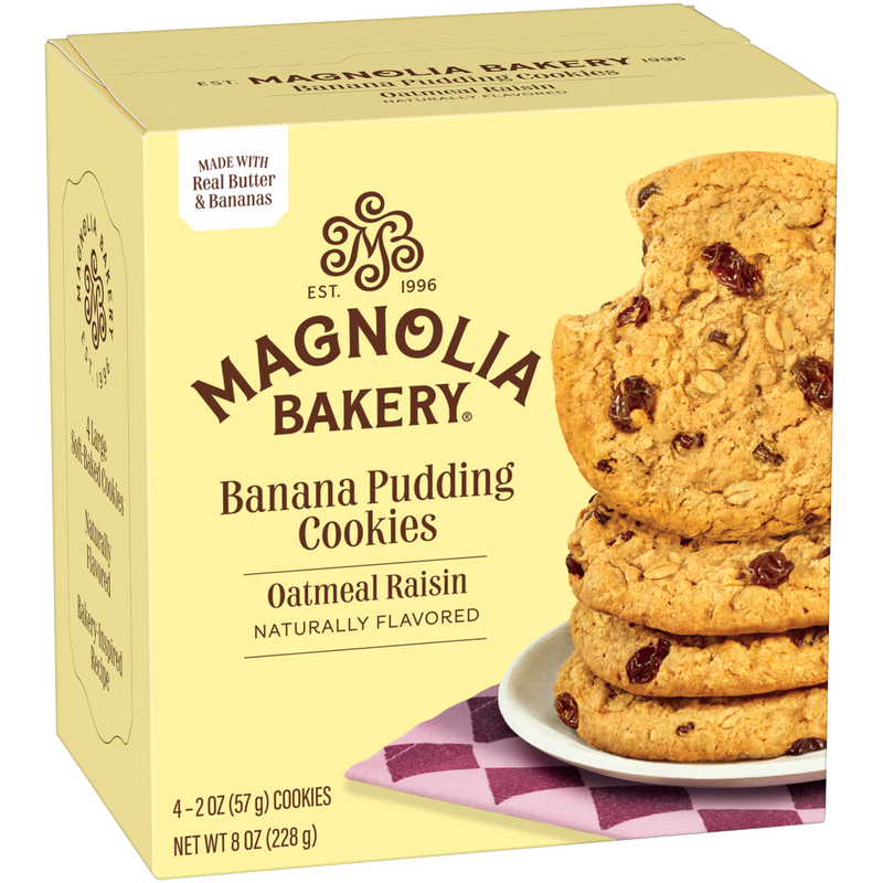 Banana Pudding Cookies - Oatmeal Raisin